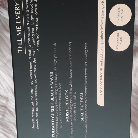 Brand New KRISTEN ESS HAIR Curling Iron- 1" - Picture 4 of 5